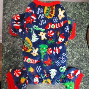 Frisco Cozy Christmas Doggie Pajamas Size Small